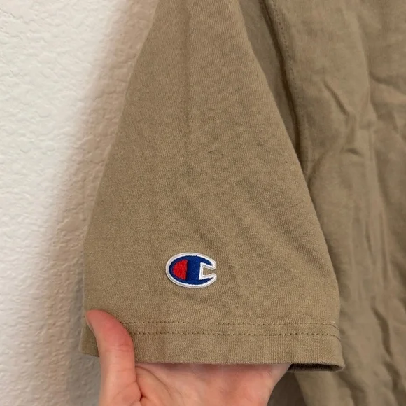 Champion Men's Short Sleeve Tee in Brown - Picture 6 of 6